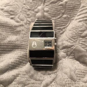 Nixon stainless steel Black ceramic men’s watch